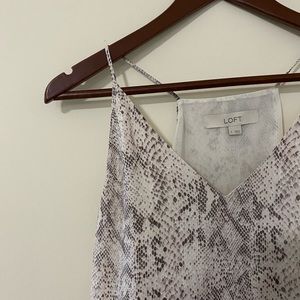 Loft Snakeskin Tank